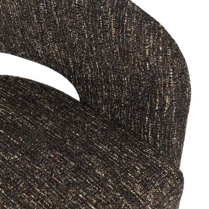 Warialda Swivel Armchair - Cocoa