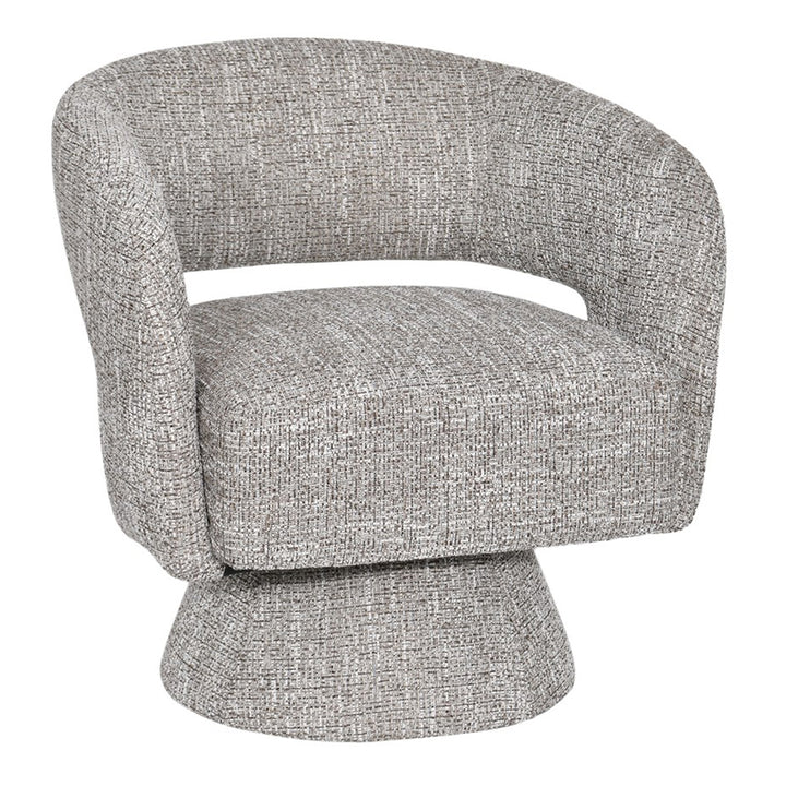 Warialda Swivel Armchair - Silver