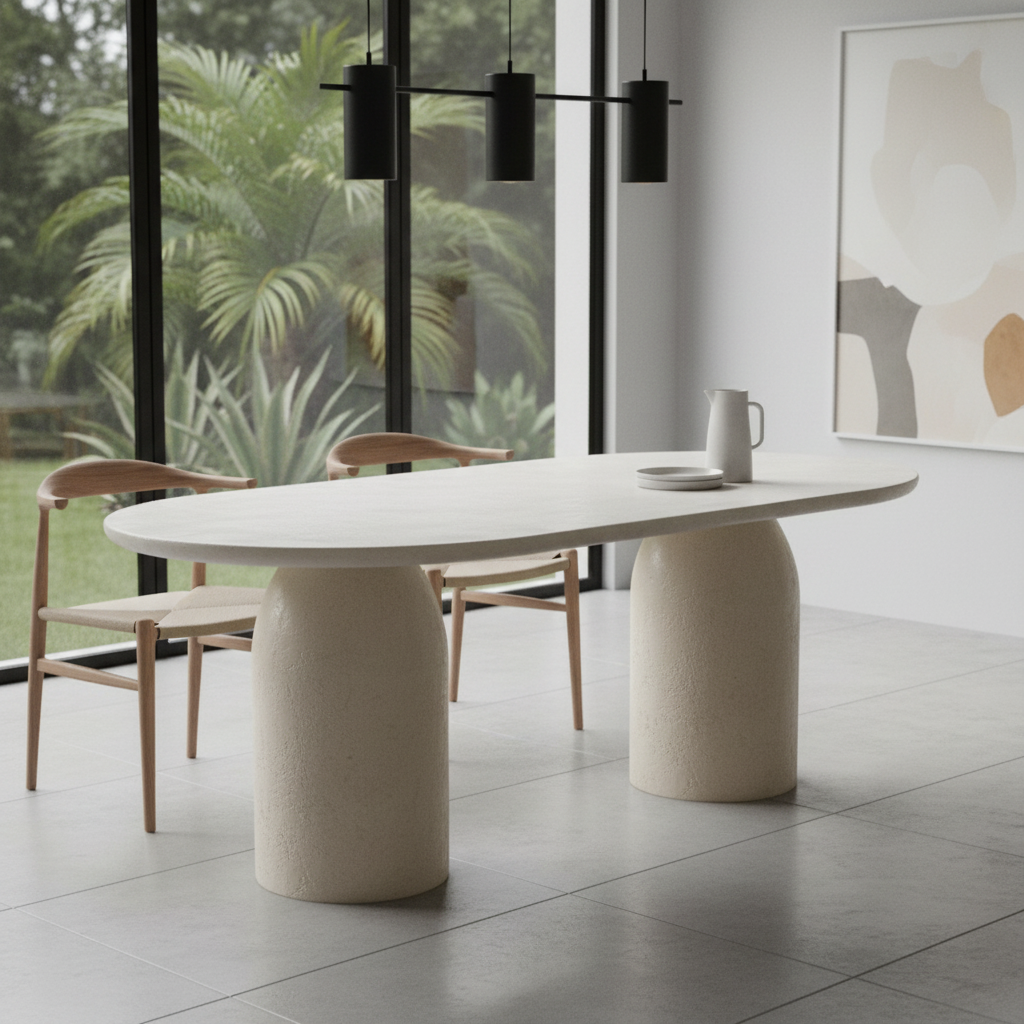 Werribee Oval Dining Table