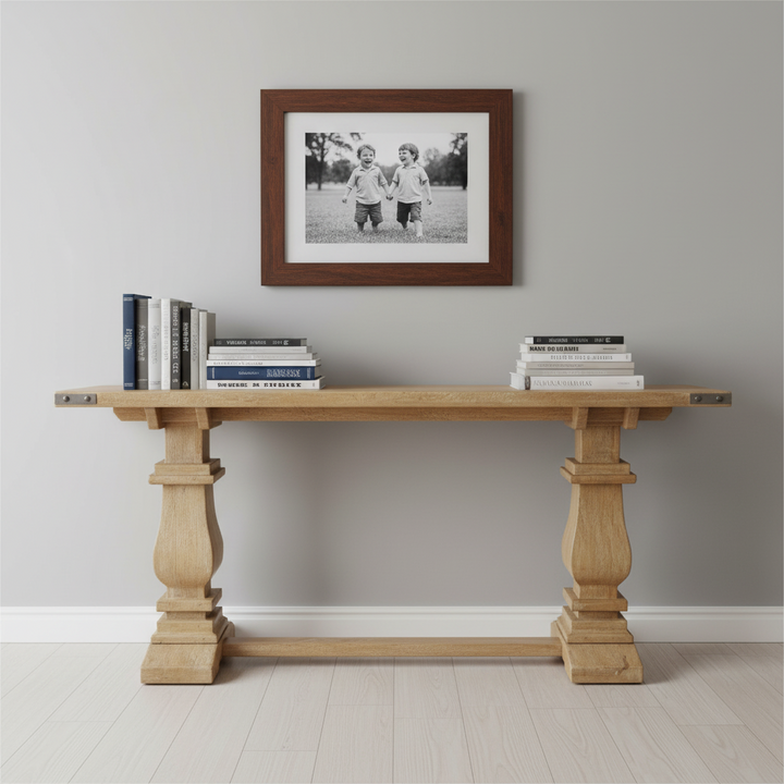 Western Solid Timber Console Table