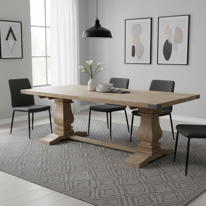 Western Solid Timber Dining Table