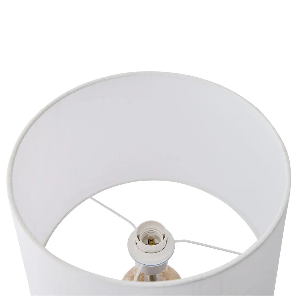 Westmont Marble Table Lamp - Moscato Beige