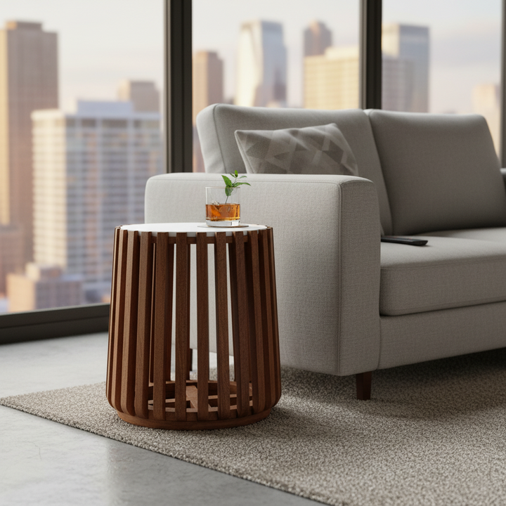 Whitaker Marble Side Table