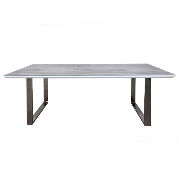 White Luna Dining Table