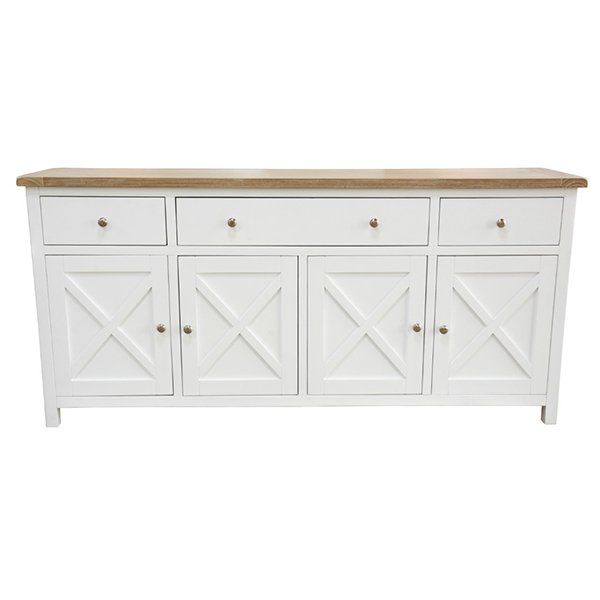 Widden Timber 4 Door 3 Drawer Buffet