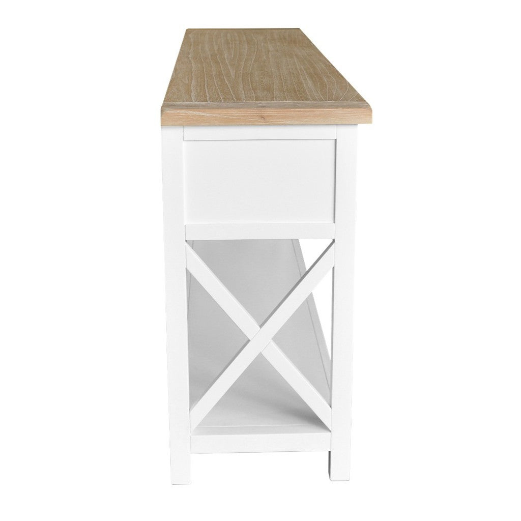 Widden Timber 3 Drawer Console