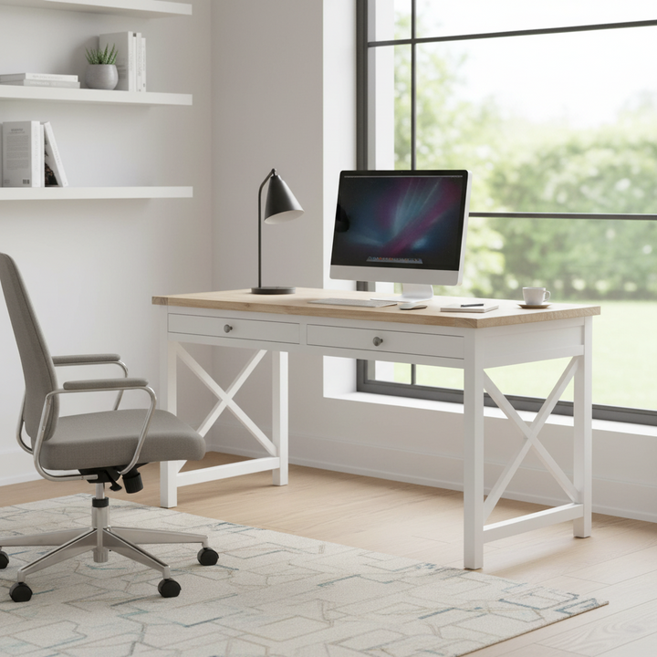 Widden Timber Home Office Desk