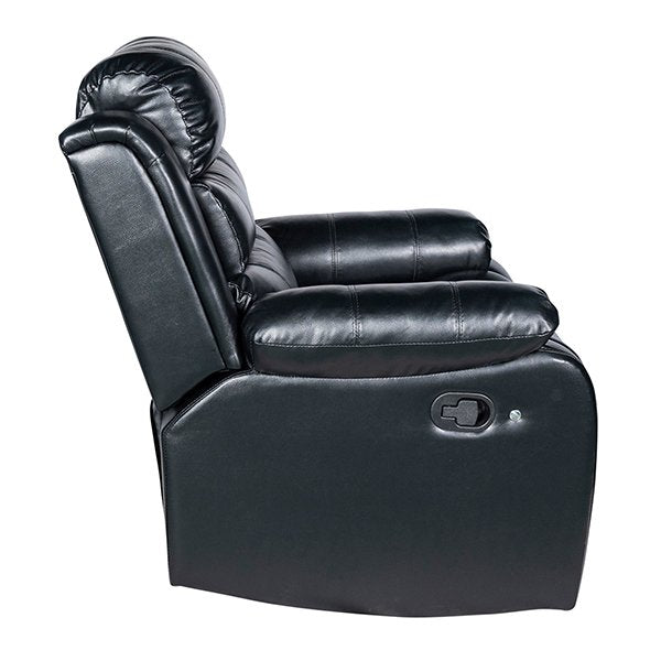 Wilbur 2 Seater Faux Leather Recliner Sofa