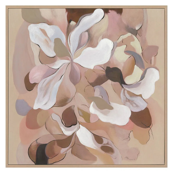 Wild Blush Series I Canvas Painting