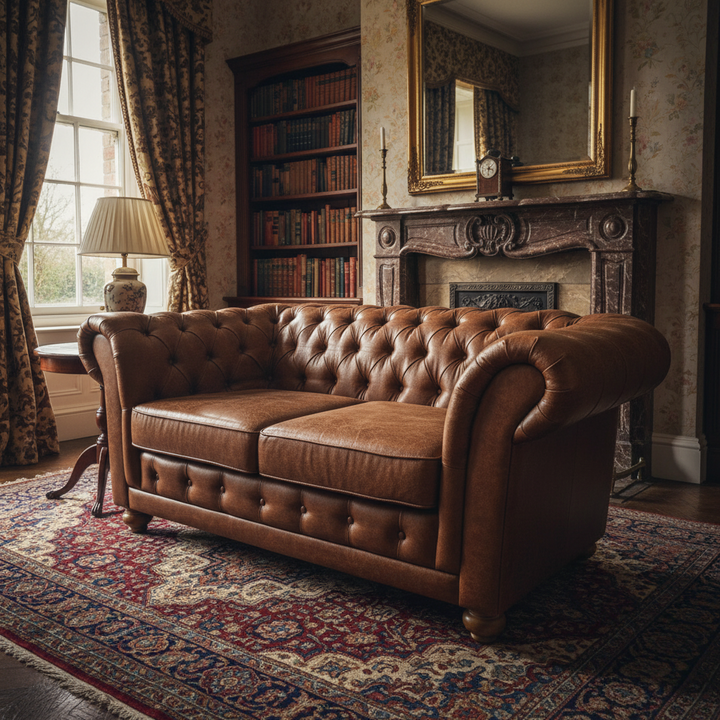 William 2 Seater Chesterfield Sofa