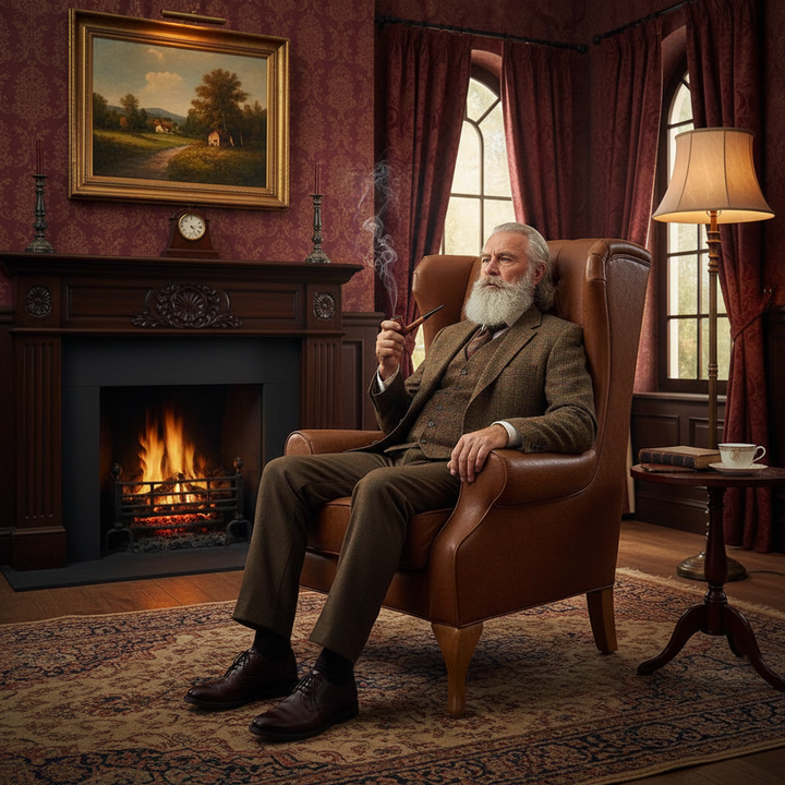 William Chesterfield Winged Armchair