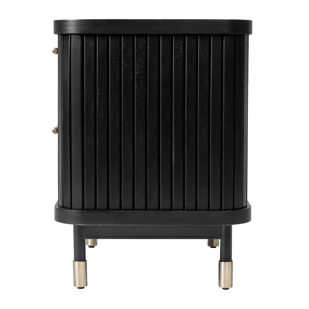 Sophia Bedside Table - Black