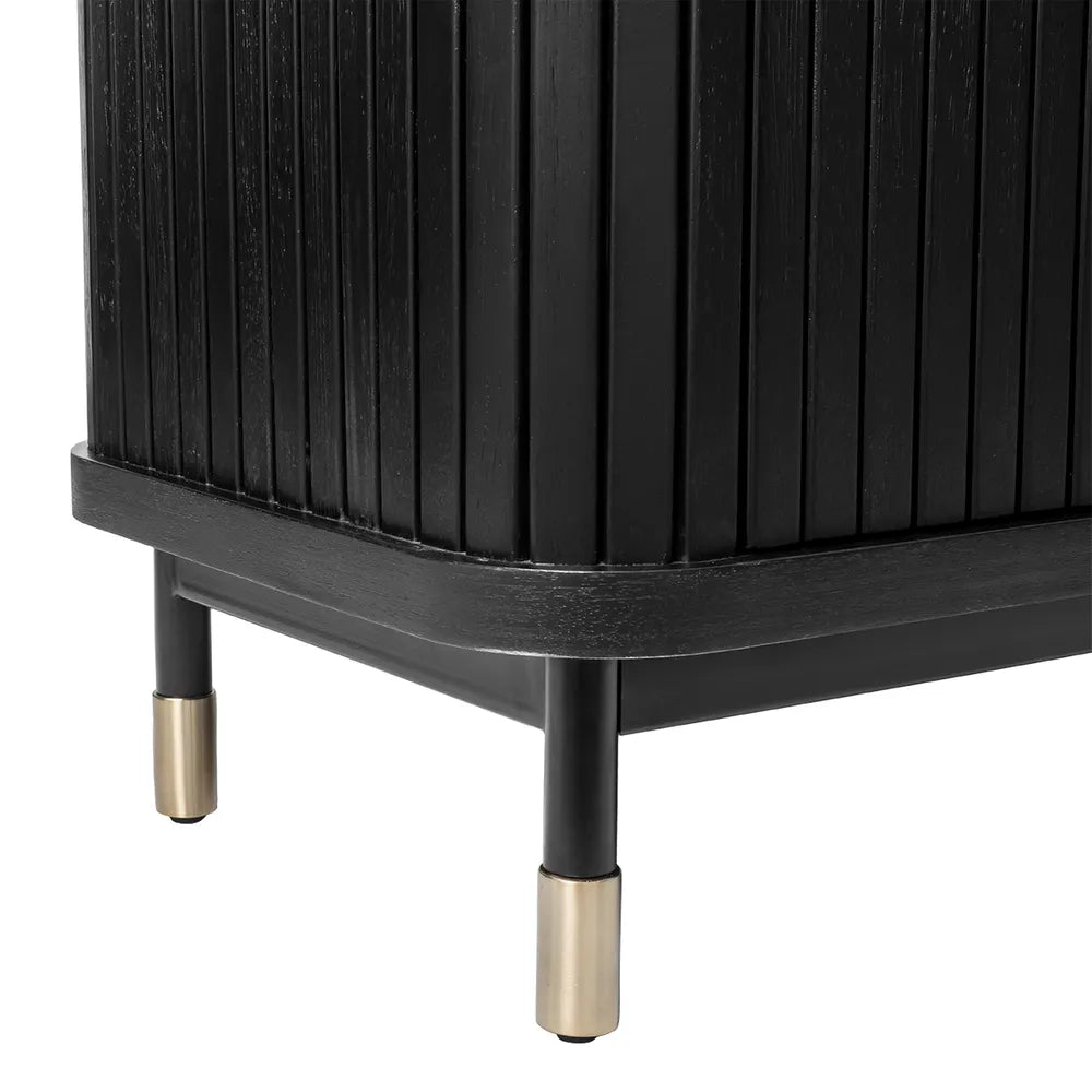 Sophia 3 Drawer Chest - Black