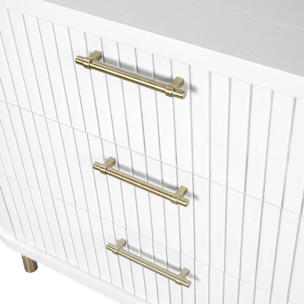 Sophia 6 Drawer Chest - White