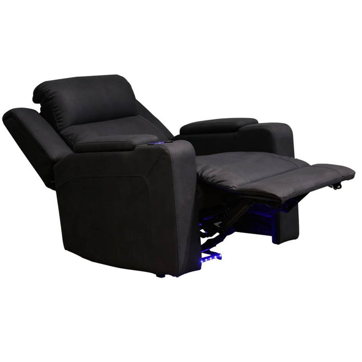 Wolgan Upholstered Recliner Chair - Black