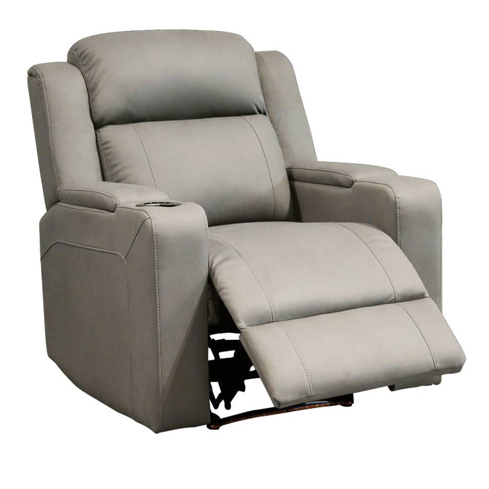 Wolgan Upholstered Recliner Chair - Grey