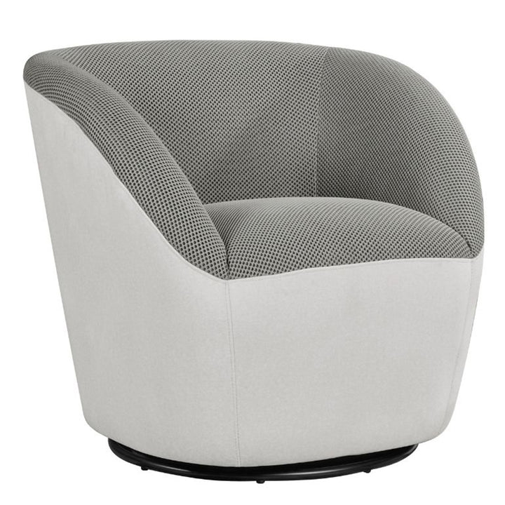 Woolbrook Swivel Armchair - Grey