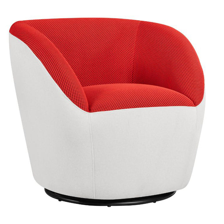 Woolbrook Swivel Armchair - Red