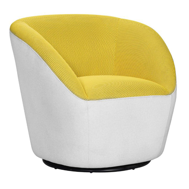 Woolbrook Swivel Armchair - Yellow