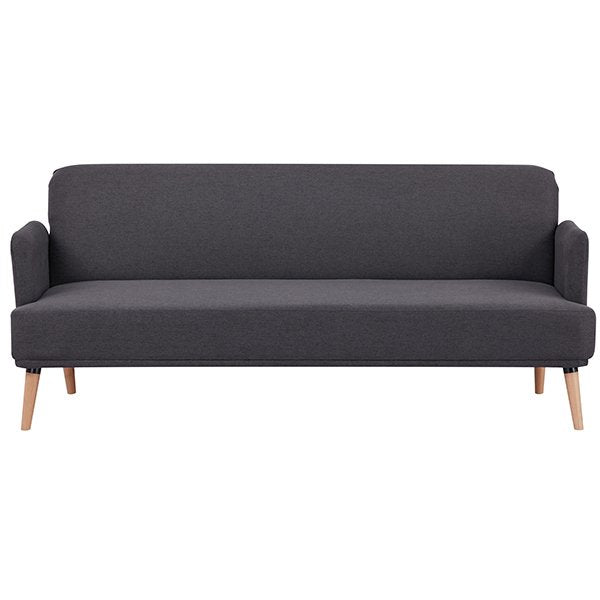 Yaris Dark Grey 3 Seater Sofa Bed