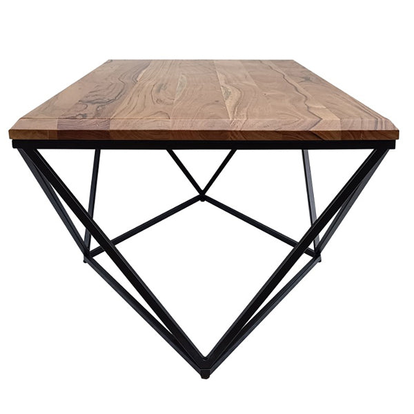 Yass 110cm Timber & Metal Coffee Table