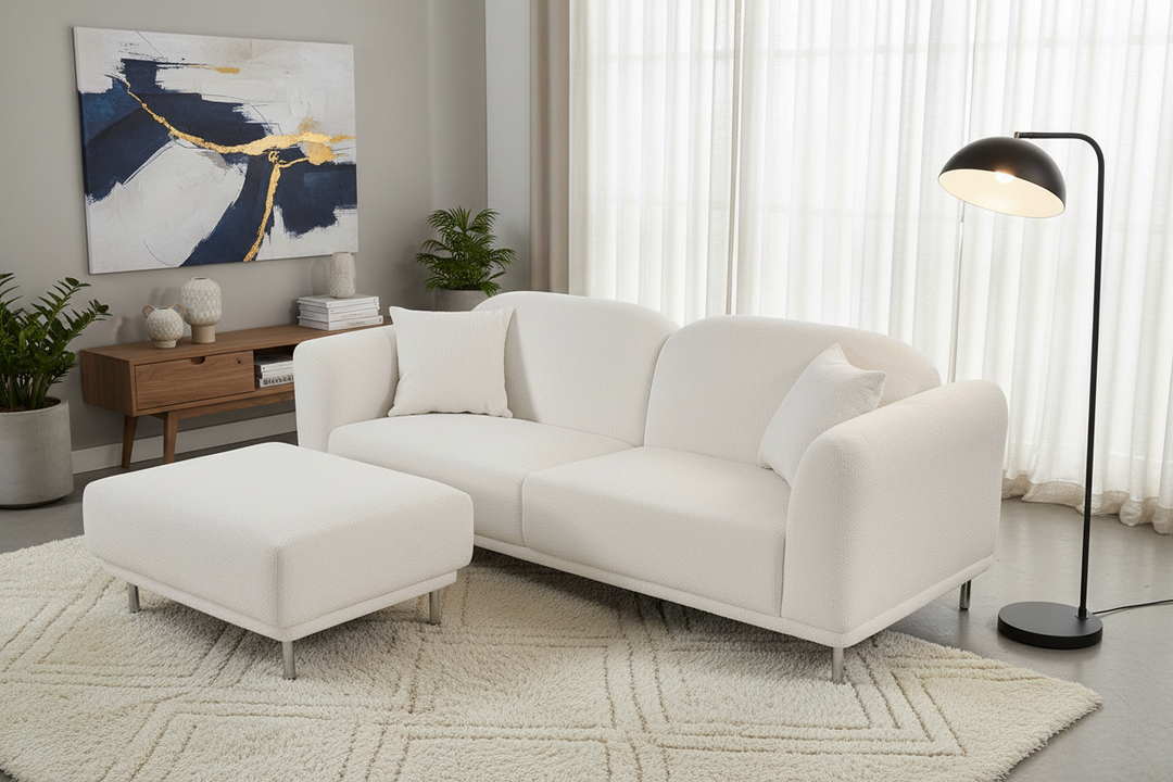 Yesterday Boucle 2 Seater Sofa