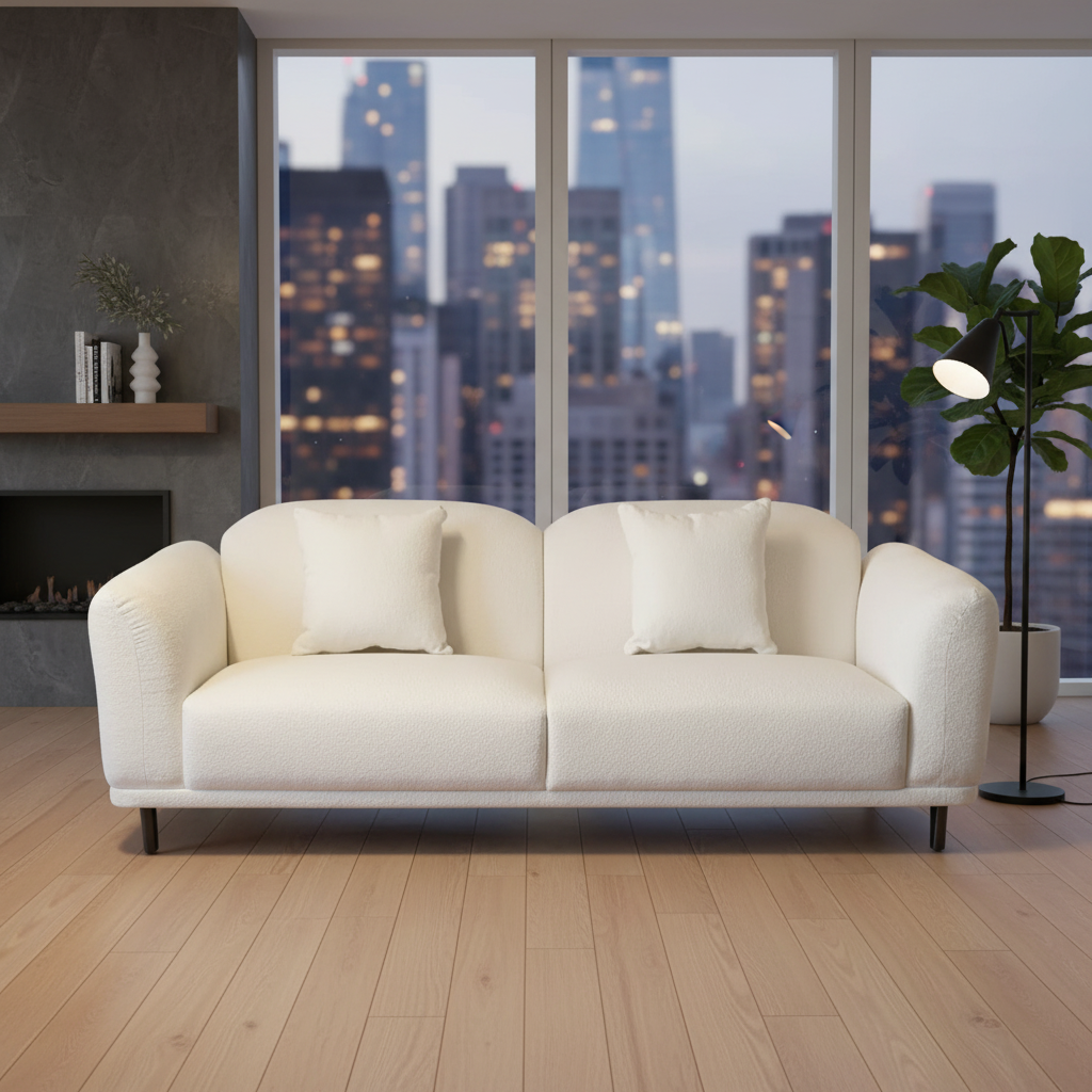 Yesterday Boucle 3 Seater Sofa