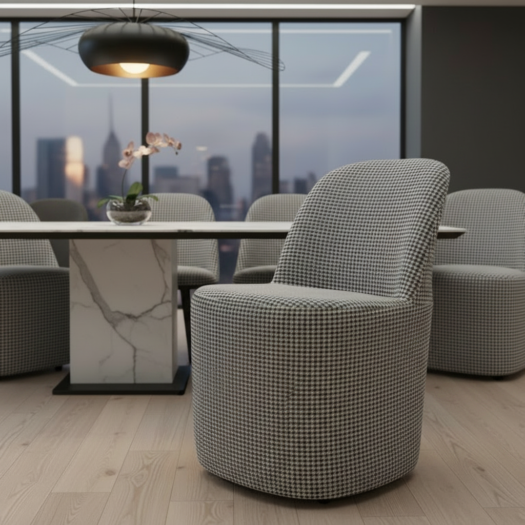 Zander Chair - Houndstooth