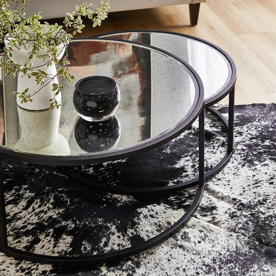 Zero Nesting Coffee Tables - Black