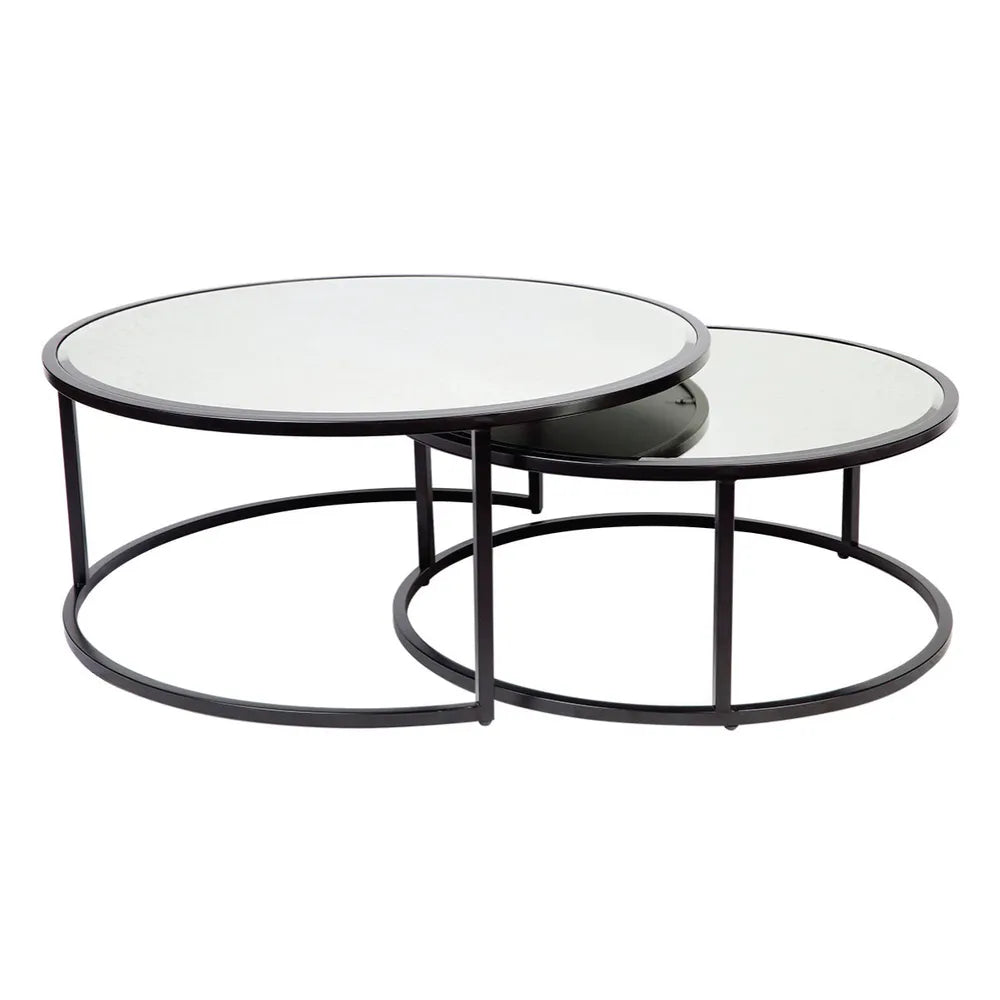 Zero Nesting Coffee Tables - Black