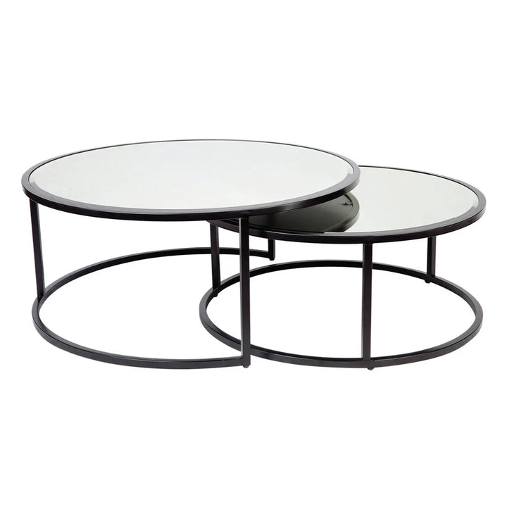 Zero Nesting Coffee Tables - Black