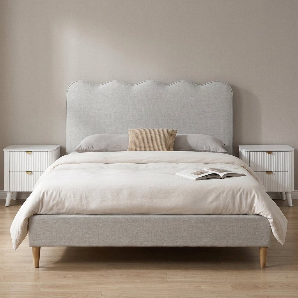 Zetland Queen Fabric Bed