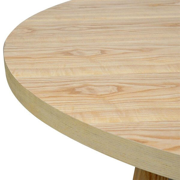 Zodiac 1.5m Round Wooden Dining Table - Natural