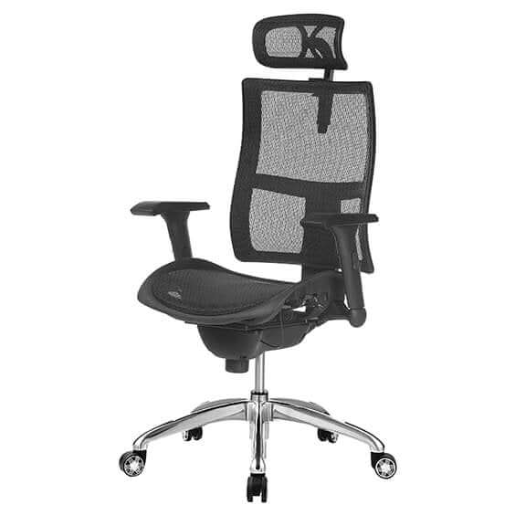 Zodiac High Back Mesh Executive Office Chair with Headrest