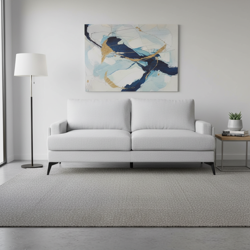 Zoe 2 Seater Sofa - Light Grey