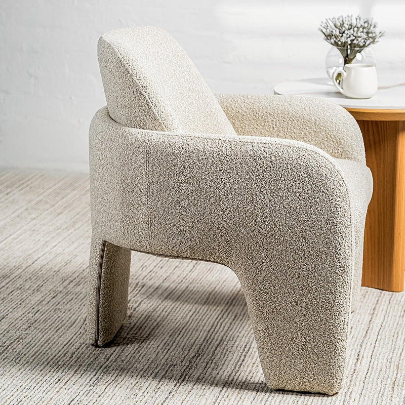 Zurika Fabric Occasional Armchair - Sahara