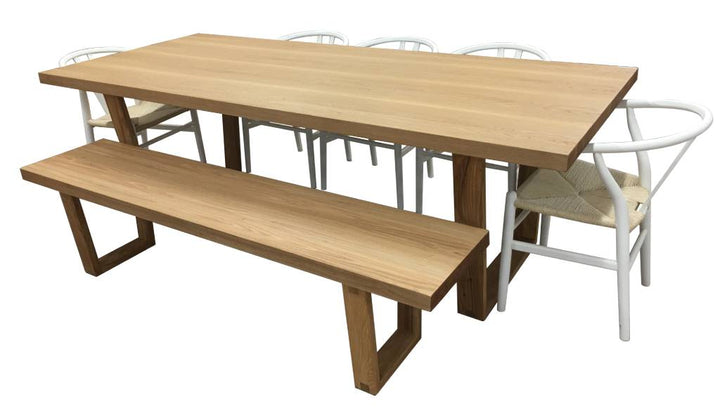 Oregon Elm Dining Bench