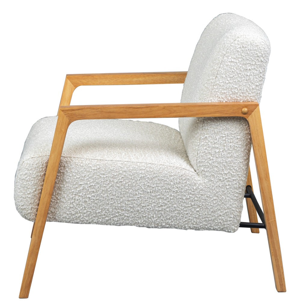 Earl Boucle Armchair - Beige
