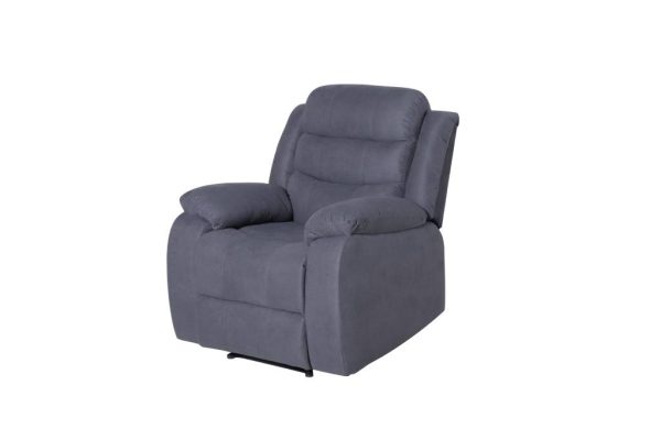 Danville 3 Piece Fabric Recliner Sofa Set, 3+1+1 Seater 7