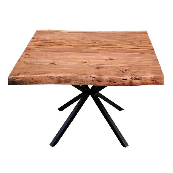 Appleton Acacia Wood & Metal Lamp Table