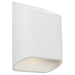 Sarina Metal Exterior LED Wall Light White