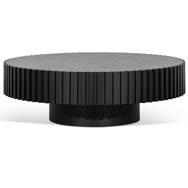 Black Round Coffee Table