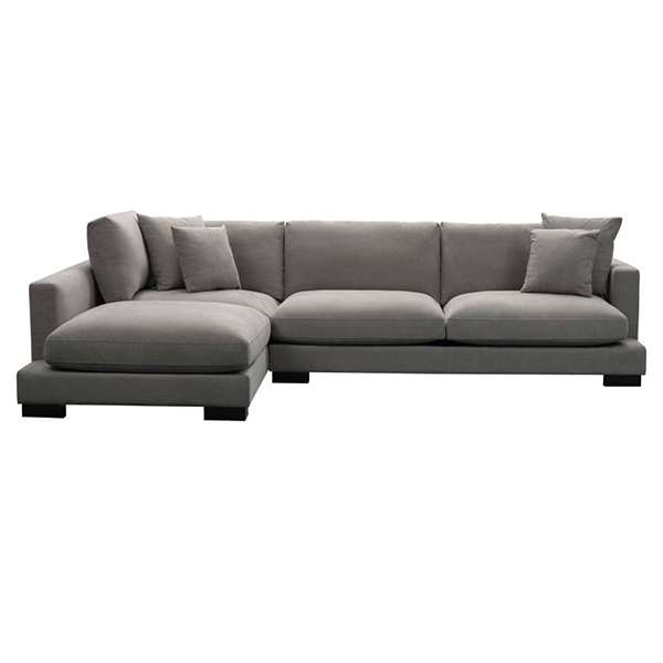 Long Island Fabric Modular Sofa - Light Grey