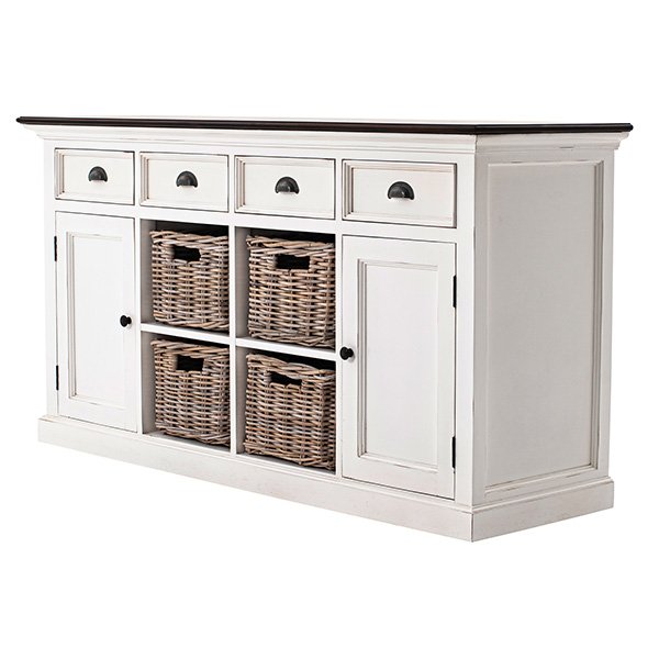 Nova Solo Halifax Accent Buffet with 4 Baskets