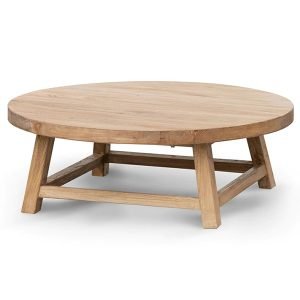 Diya 100cm Elm Coffee Table - Natural