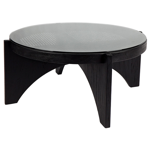 Oasis Rattan Coffee Table - Large Black