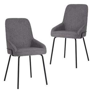 Curlewis Boucle Dining Chairs Set of 2