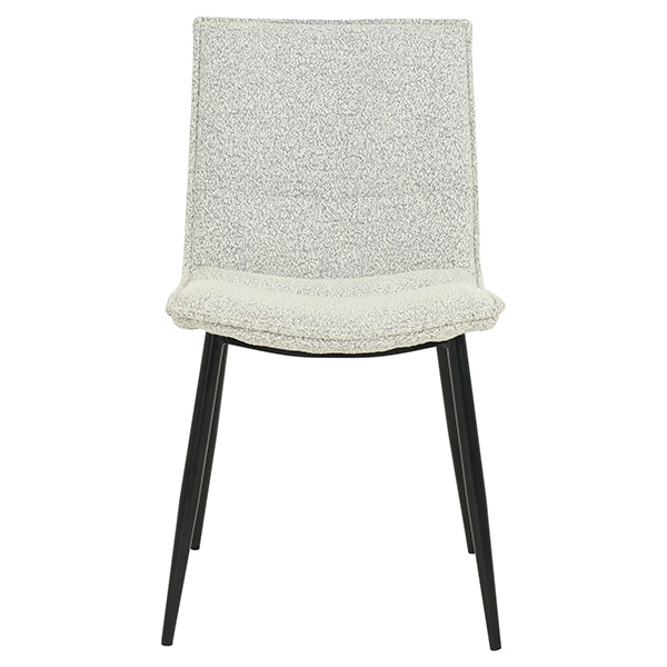 Lusers Boucle Fabric Dining Chair in Natural