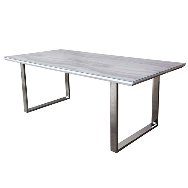 White Luna Dining Table