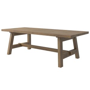 Burnie Solid Timber 130cm Coffee Table